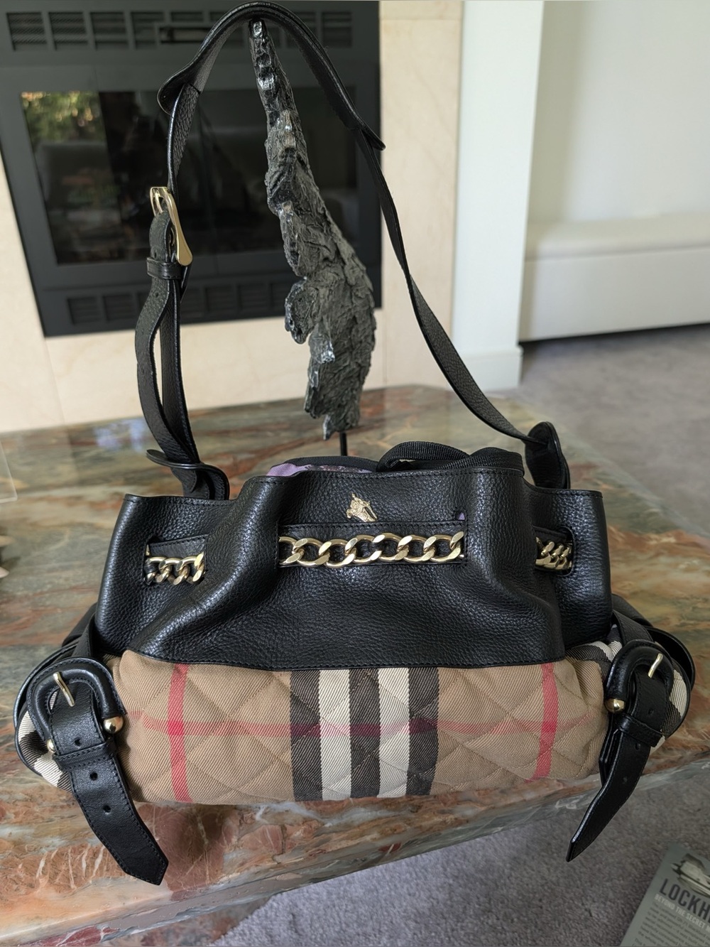 Burberry Margaret Nova Check Excellent Condition with Dustbag